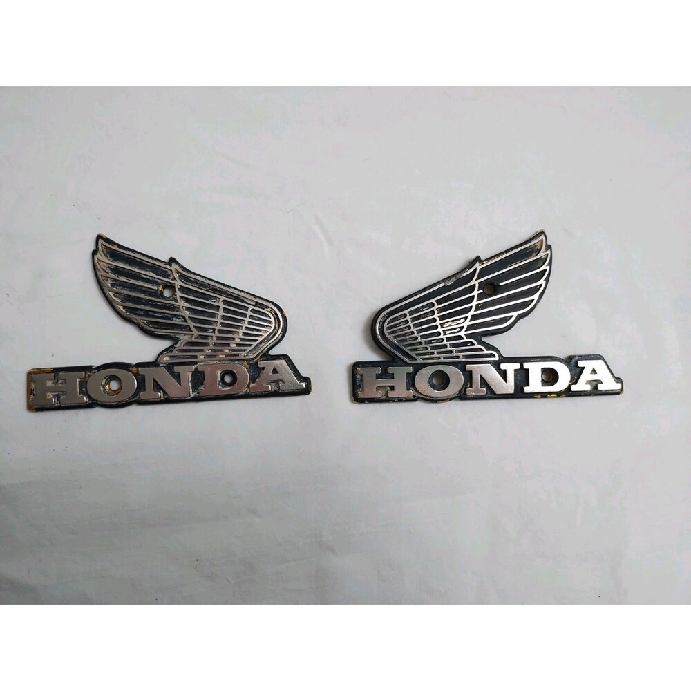 Vintage Honda Right & Left Emblem Set 80-82 CB650 A B C
